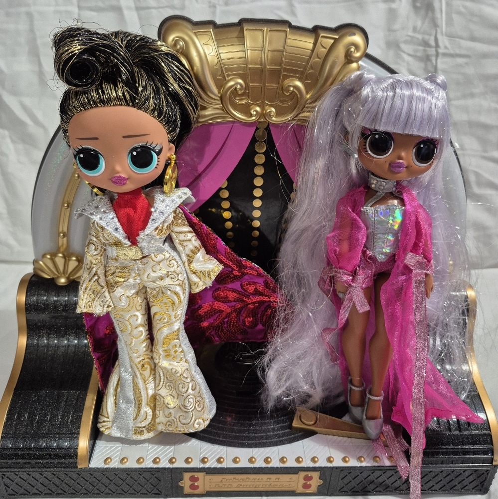 2020 L.O.L. Surprise! O.M.G Kitty K & Jukebox B.B Dolls